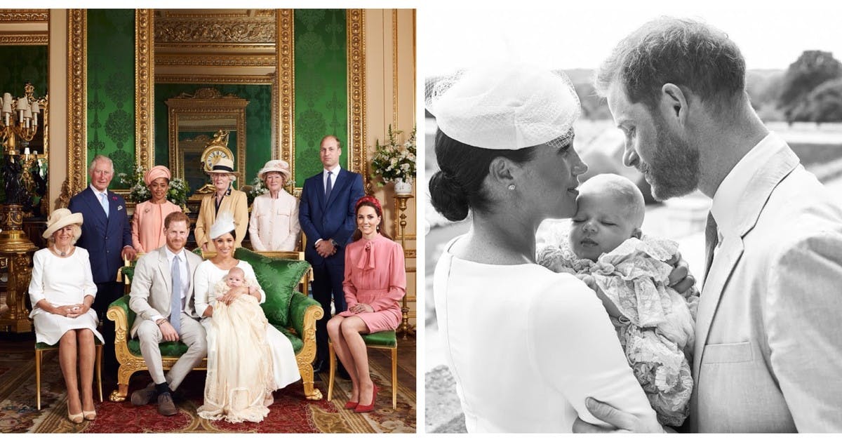 Baby Archie's official christening pictures pay sweet tribute to Princess Diana
